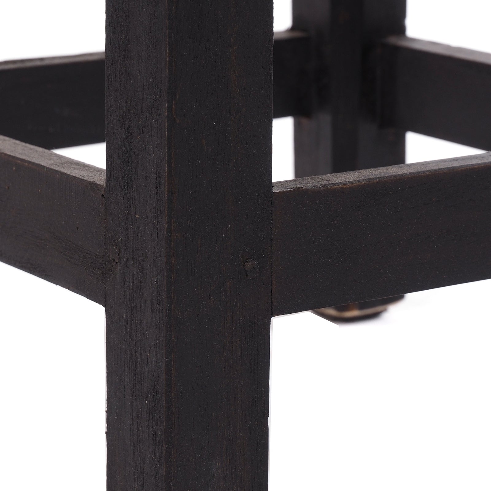 Sitzhocker MADERO | 48x30cm(HxB), Recyclingholz, Holzhocker, Hocker