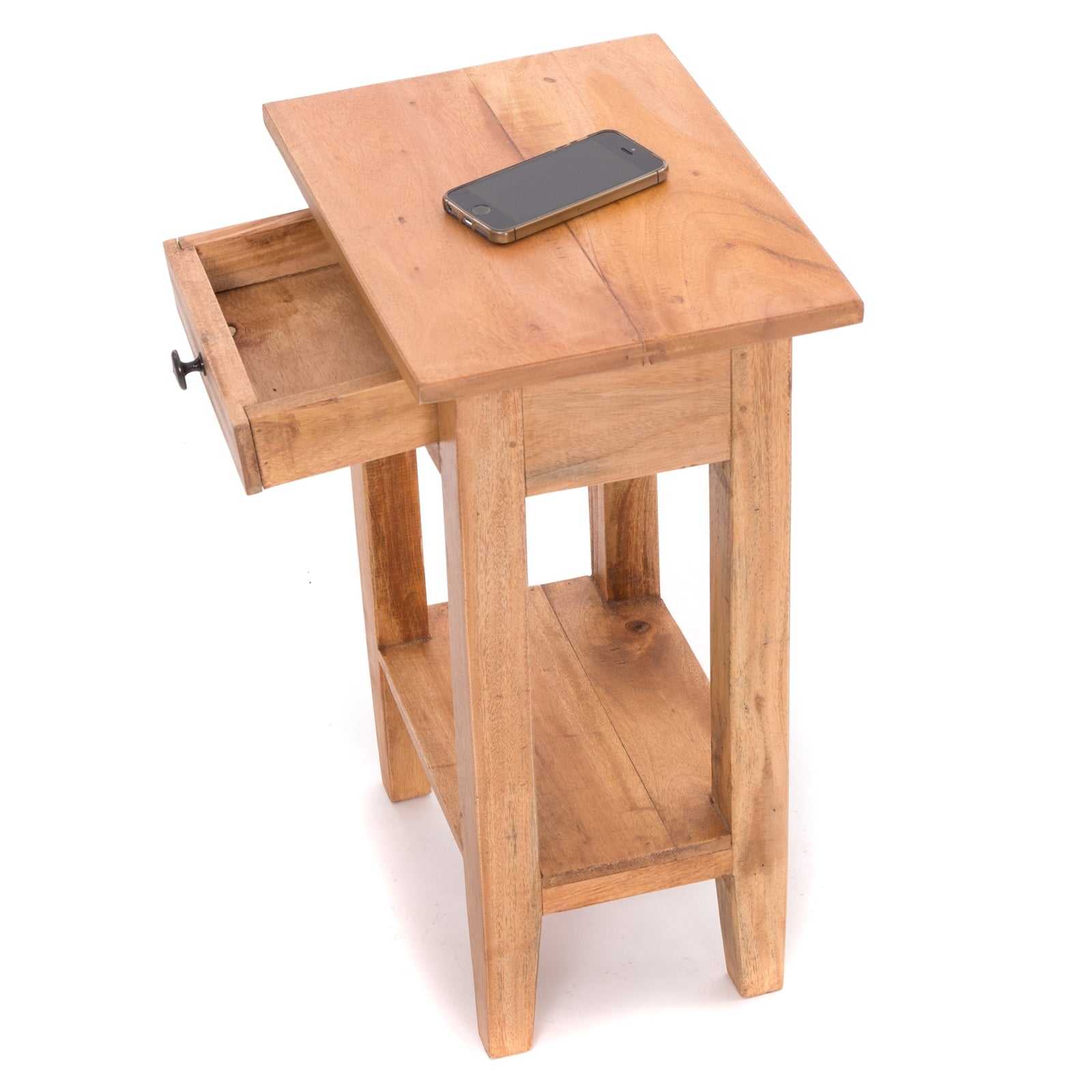 Telefontisch PLANTA | 52x34cm (HxB), Nachtschrank mit Schublade