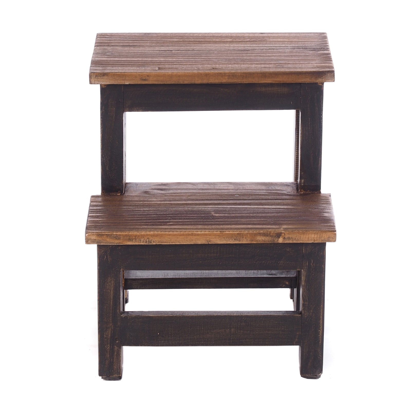 TRITTLEITER "STEP" | 46x37 cm (HxB), Altholz | Tritthocker