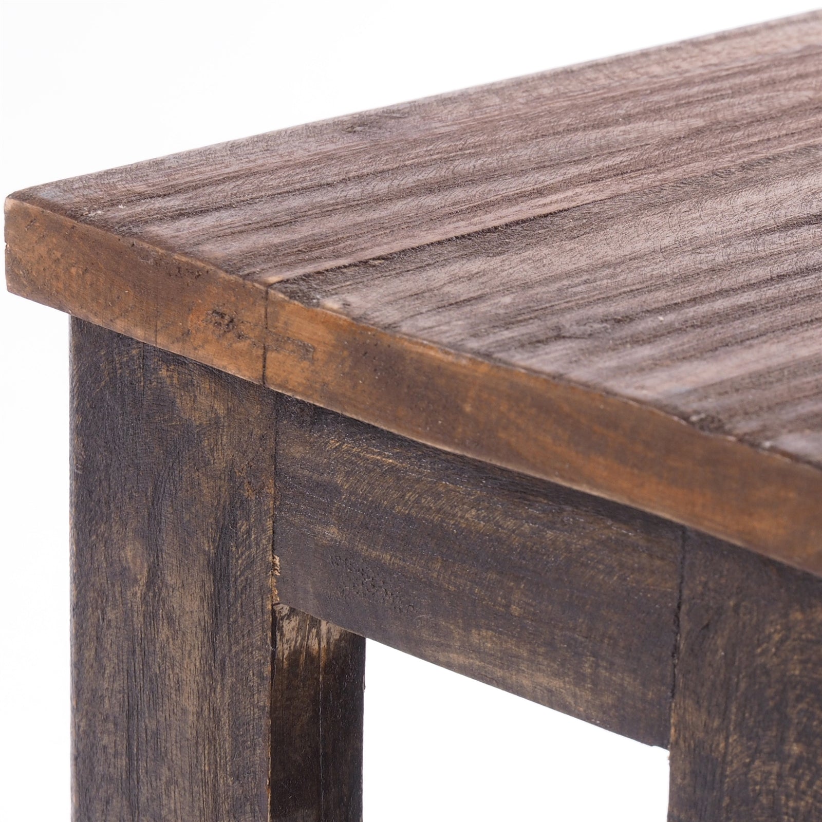 TRITTLEITER "STEP" | 46x37 cm (HxB), Altholz | Tritthocker