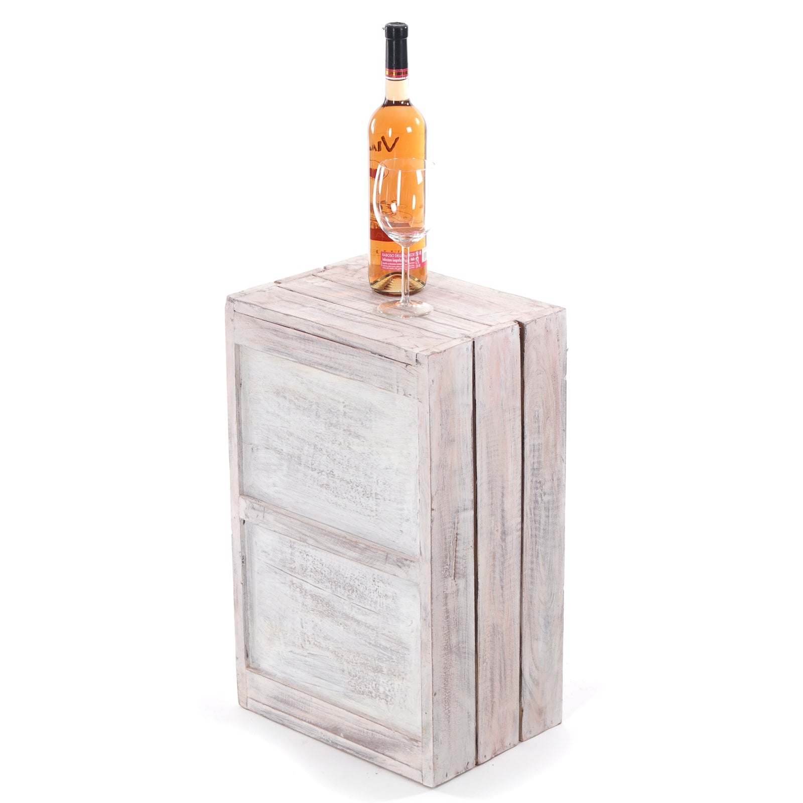 KOMMODE "NATURE" |  56x35 cm (HxB), Altholz | Nachttischschrank