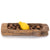 Naturholzschale "FIORE 40" | 40x13 cm (BxT), Teakholz | Holzschale