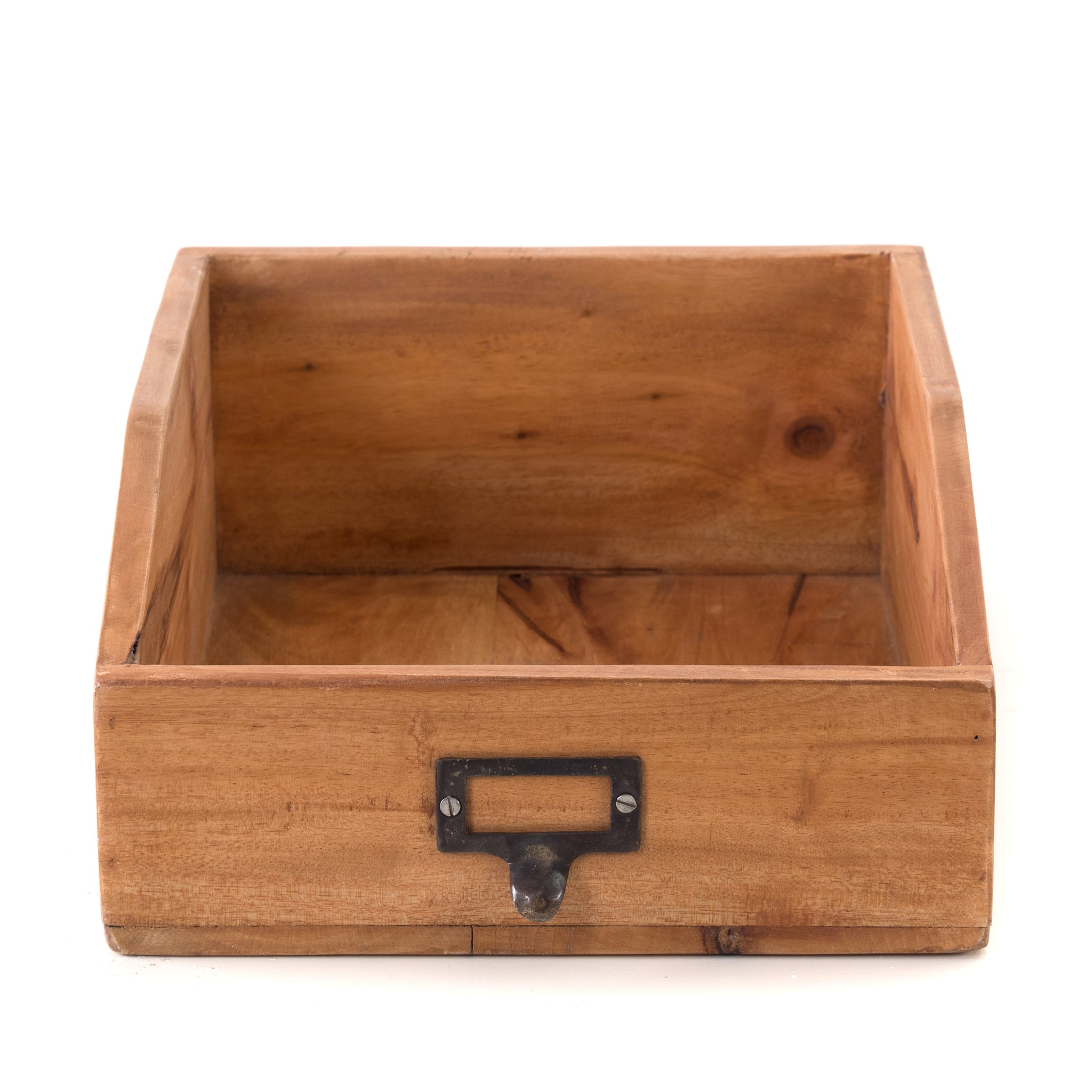 DOKUMENTENABLAGE "CARTA" | Mahagoni, 33x24x12 cm (TxBxH) | Holzablage