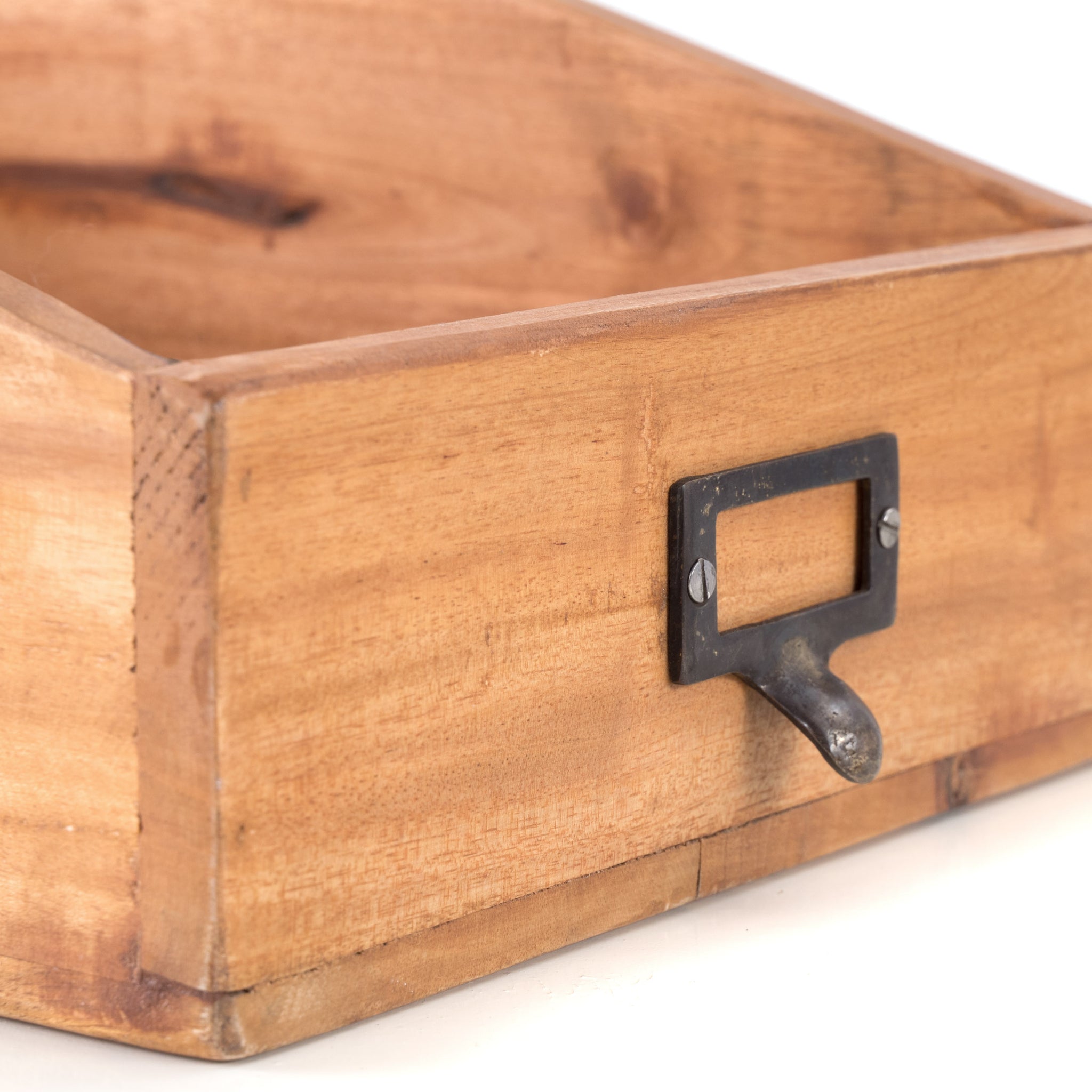 DOKUMENTENABLAGE "CARTA" | Mahagoni, 33x24x12 cm (TxBxH) | Holzablage