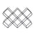 WEINFLASCHENHALTER "CUBE" | Metall, 37,5 cm | Weinregal