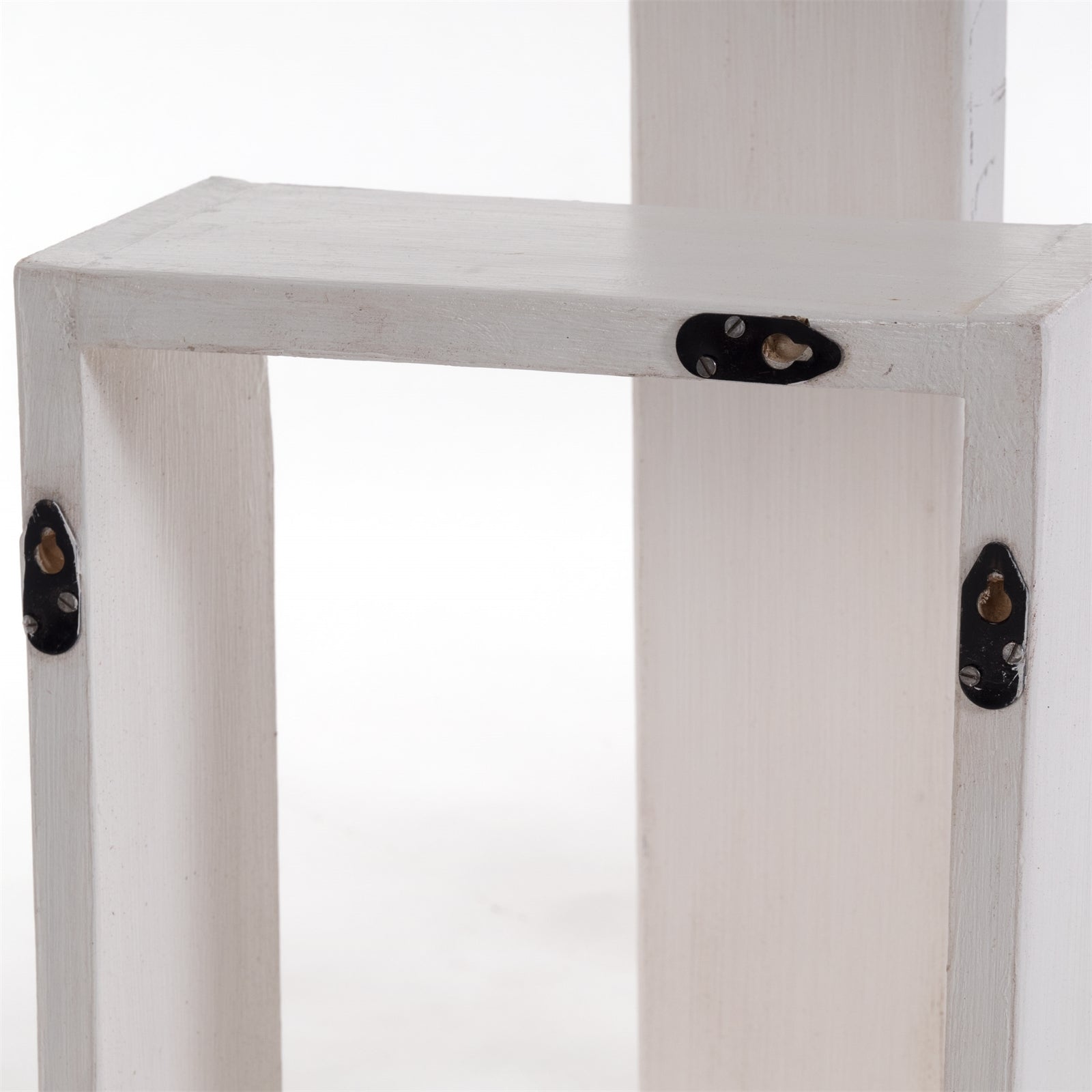 3ER SET DEKO REGALE "CUBEN" | Mahagoni, 3 Größen | Wandregale