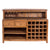 BARSCHRANK "PUREWOOD" | 150x110x55cm (BxHxT), Hausbar, Verkaufstresen