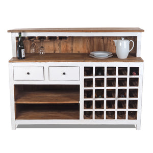 BARSCHRANK "PUREWOOD" | 150x110x55cm (BxHxT), Hausbar, Verkaufstresen