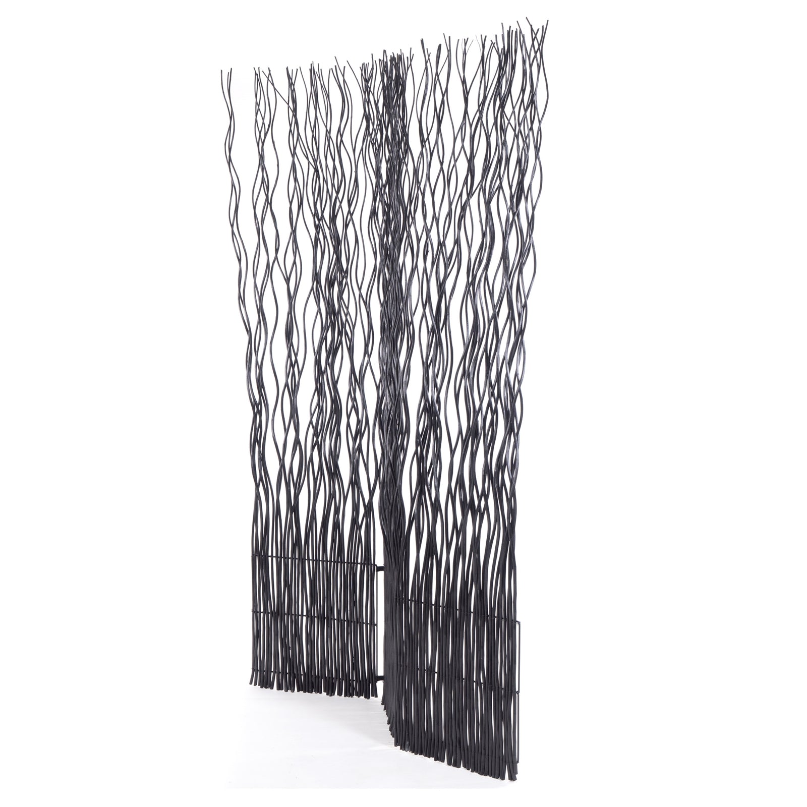 RAUMTEILER "WAVE 3" | Weide, 170x120cm (HxB) | Paravent, Trennwand