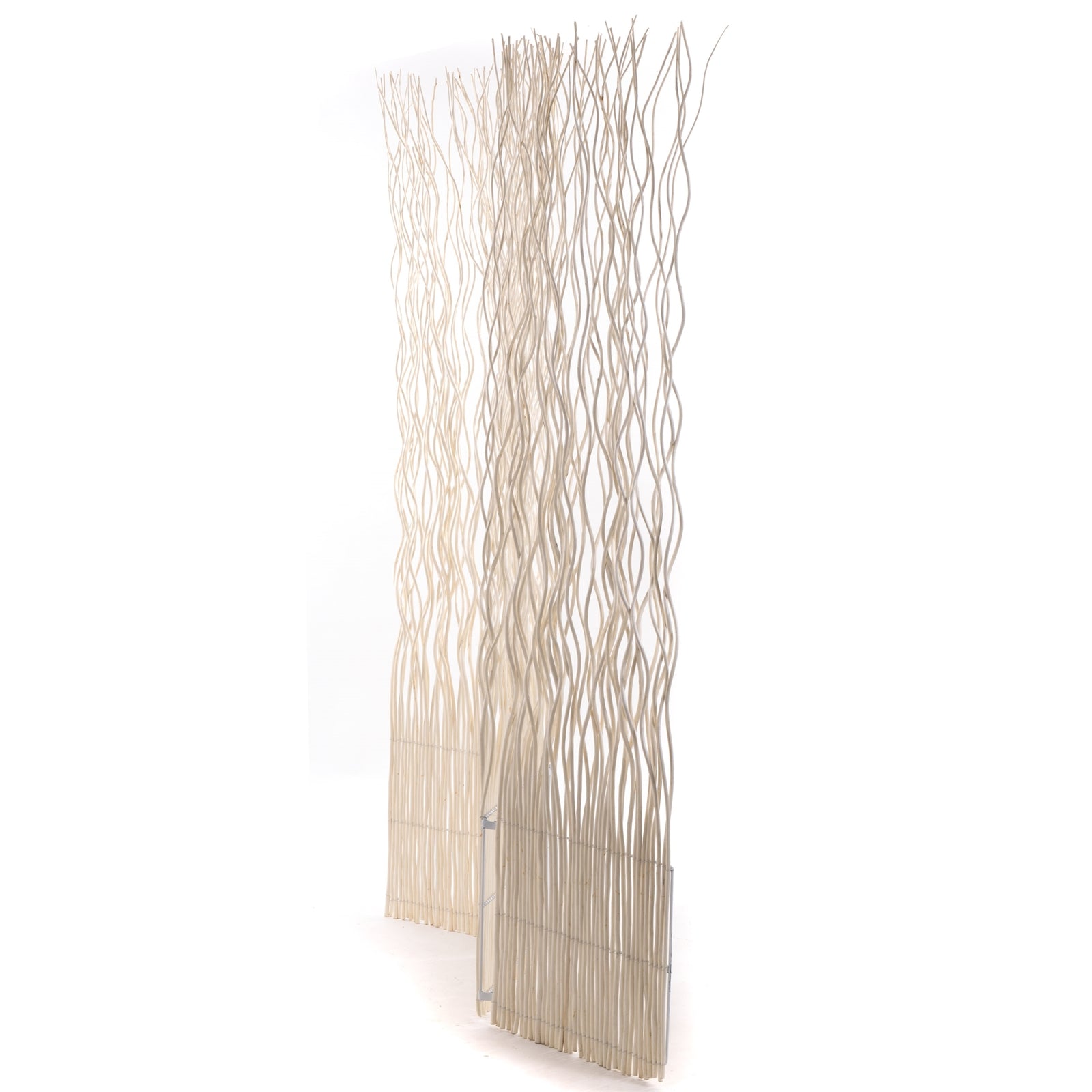 RAUMTEILER "WAVE 3" | Weide, 170x120cm (HxB) | Paravent, Trennwand