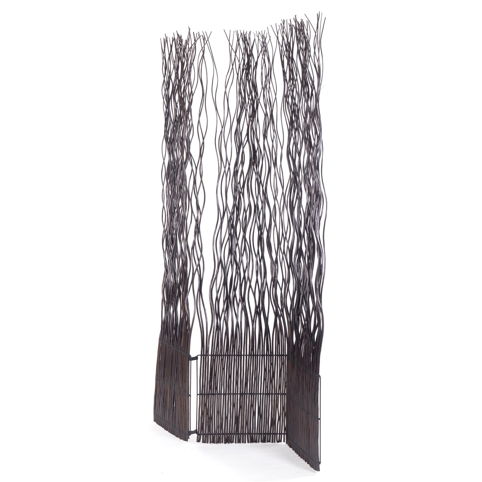 RAUMTEILER "WAVE 3" | Weide, 170x120cm (HxB) | Paravent, Trennwand