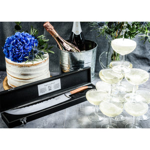 Laguiole Style de Vie Champagnersäbel Luxury Line Rosenholz