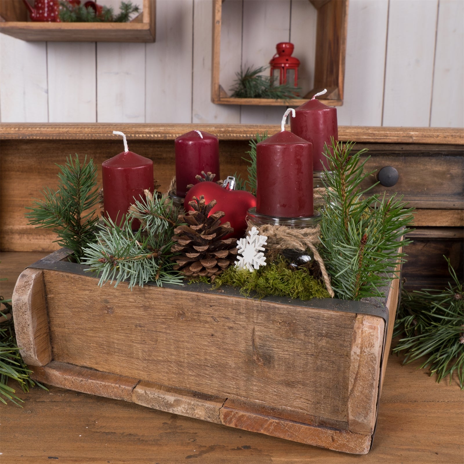 HOLZ ZIEGELFORM "BRICK" | Recyclingholz | Vintage Holzziegel