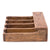 BESTECKKASTEN "PALU" | Mahagoni & Teak | rustikaler Organizer