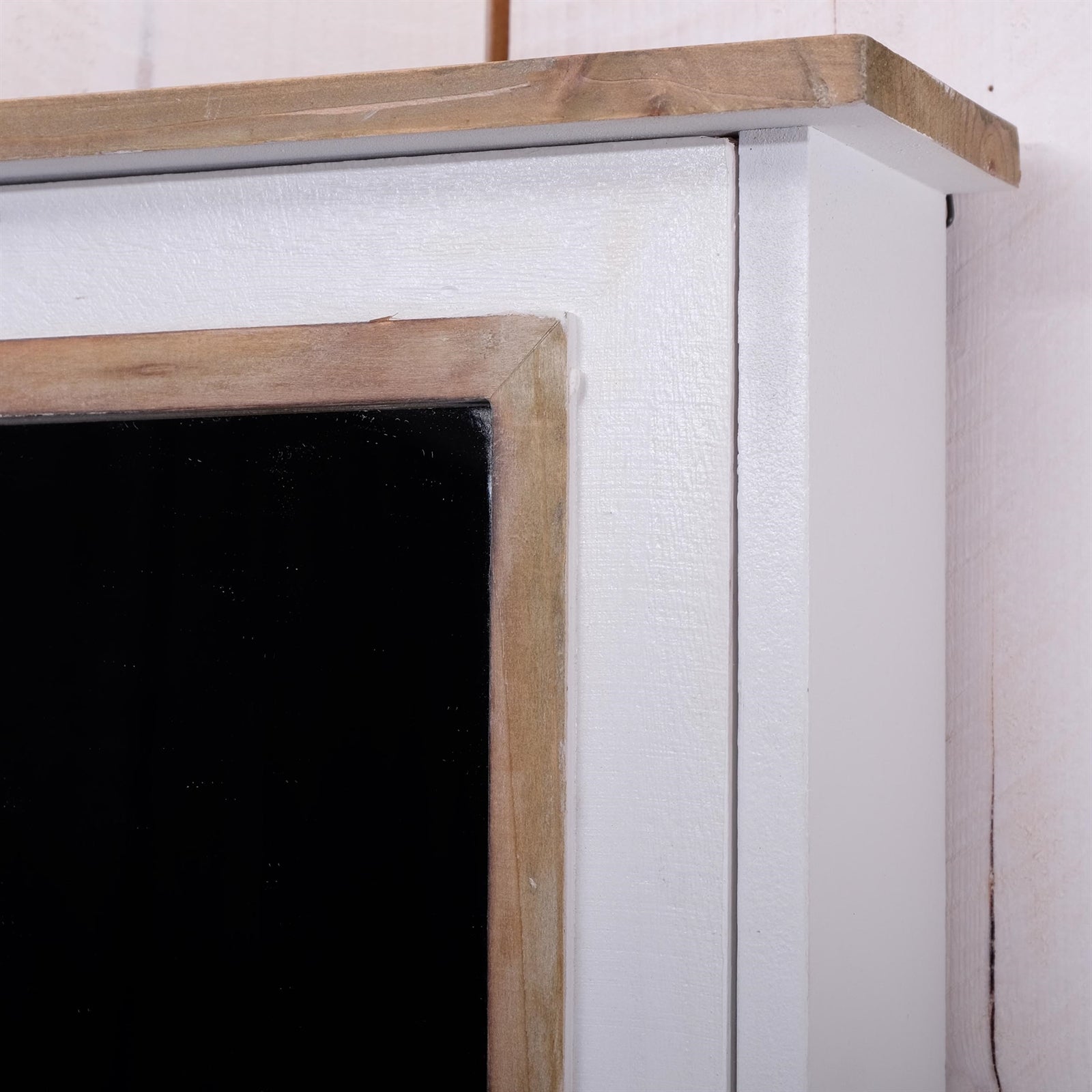 SCHLÜSSELSCHRANK "PAULA" | 48 cm, mit Spiegel | Shabby Chic