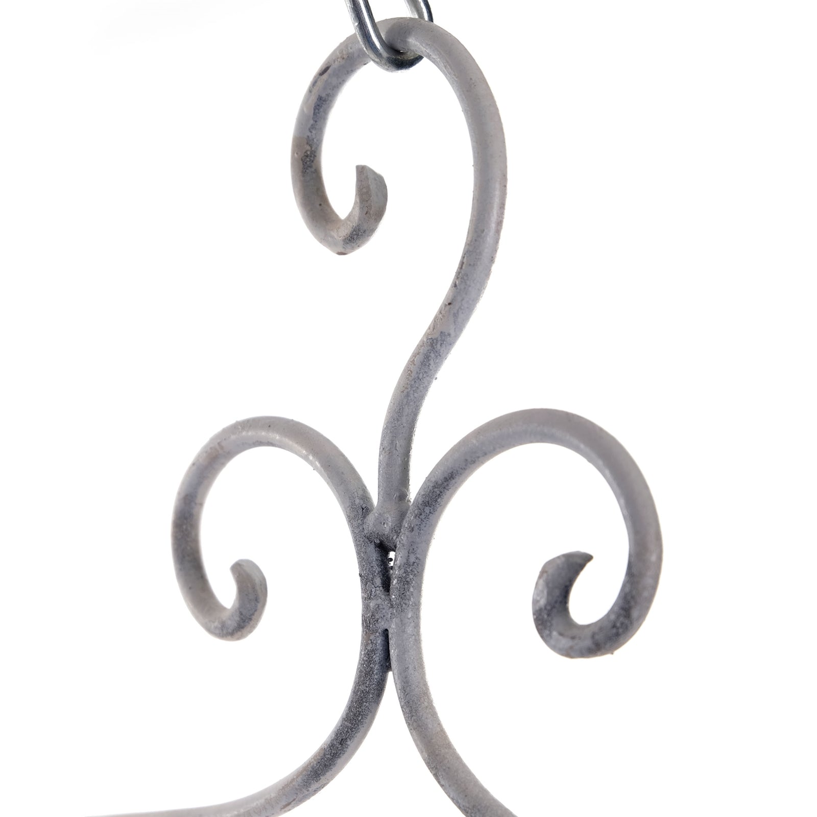 Kleiderbügel 6er Set "AMELIE" | Metall, weiß,  41 cm | Kleiderhaken