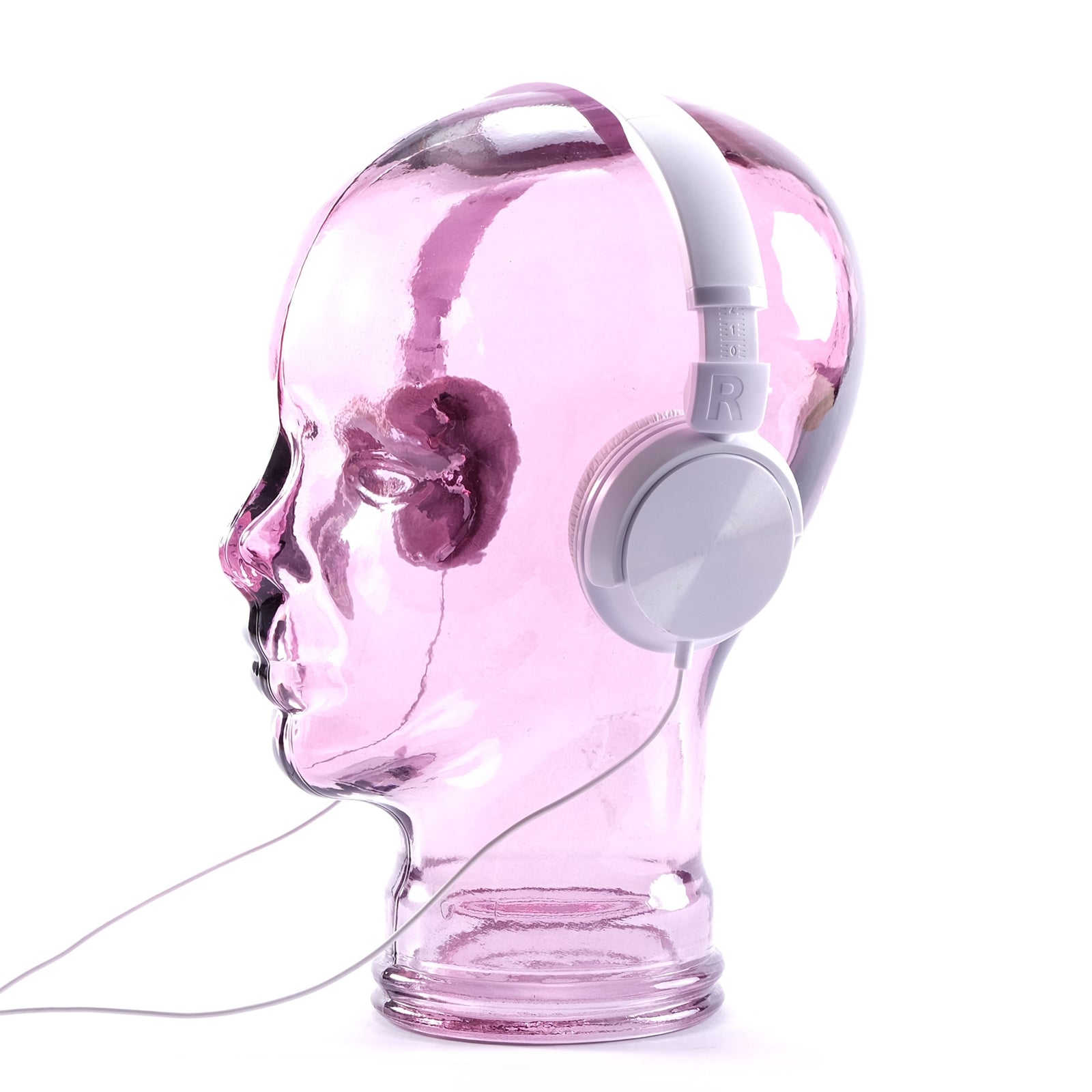 KOPFHÖRERSTÄNDER "TRANSPARENT LILA" | Kare Design 39954