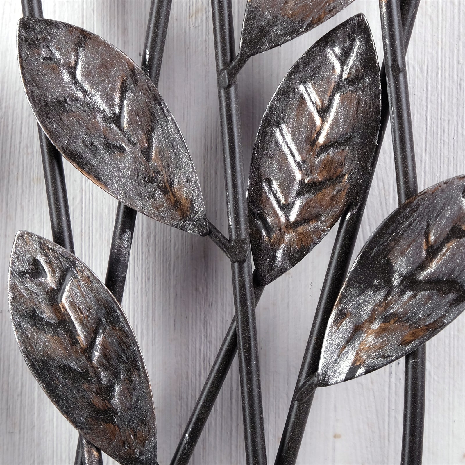 WAND DEKO "ZWEIGE" | Metall, 62 cm | Wandbild