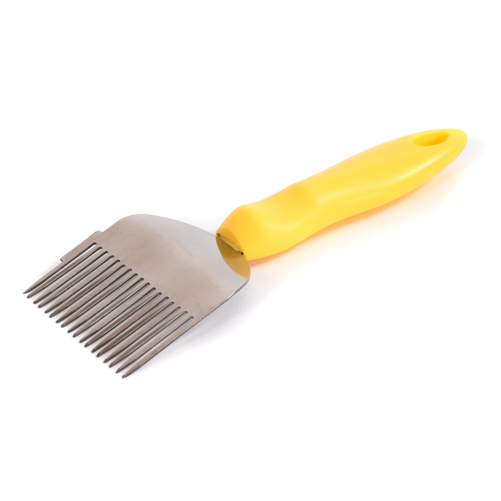 Entdeckelungsgabel BEEComb | 20 cm, gerade Nadeln, seitliches Messer