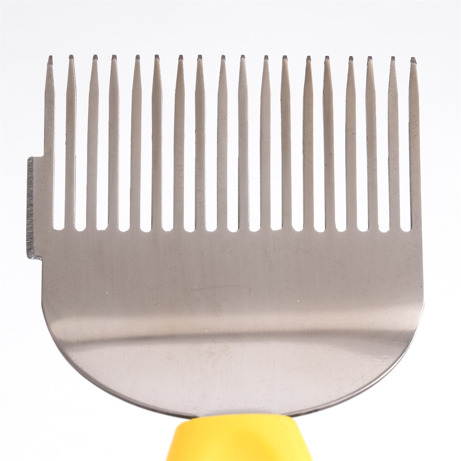 Entdeckelungsgabel BEEComb | 20 cm, gerade Nadeln, seitliches Messer