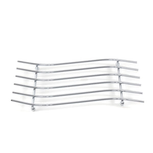 METALL TOPFUNTERSETZER "STRIPE" | 32,5 cm, Eisen | Abstellrost
