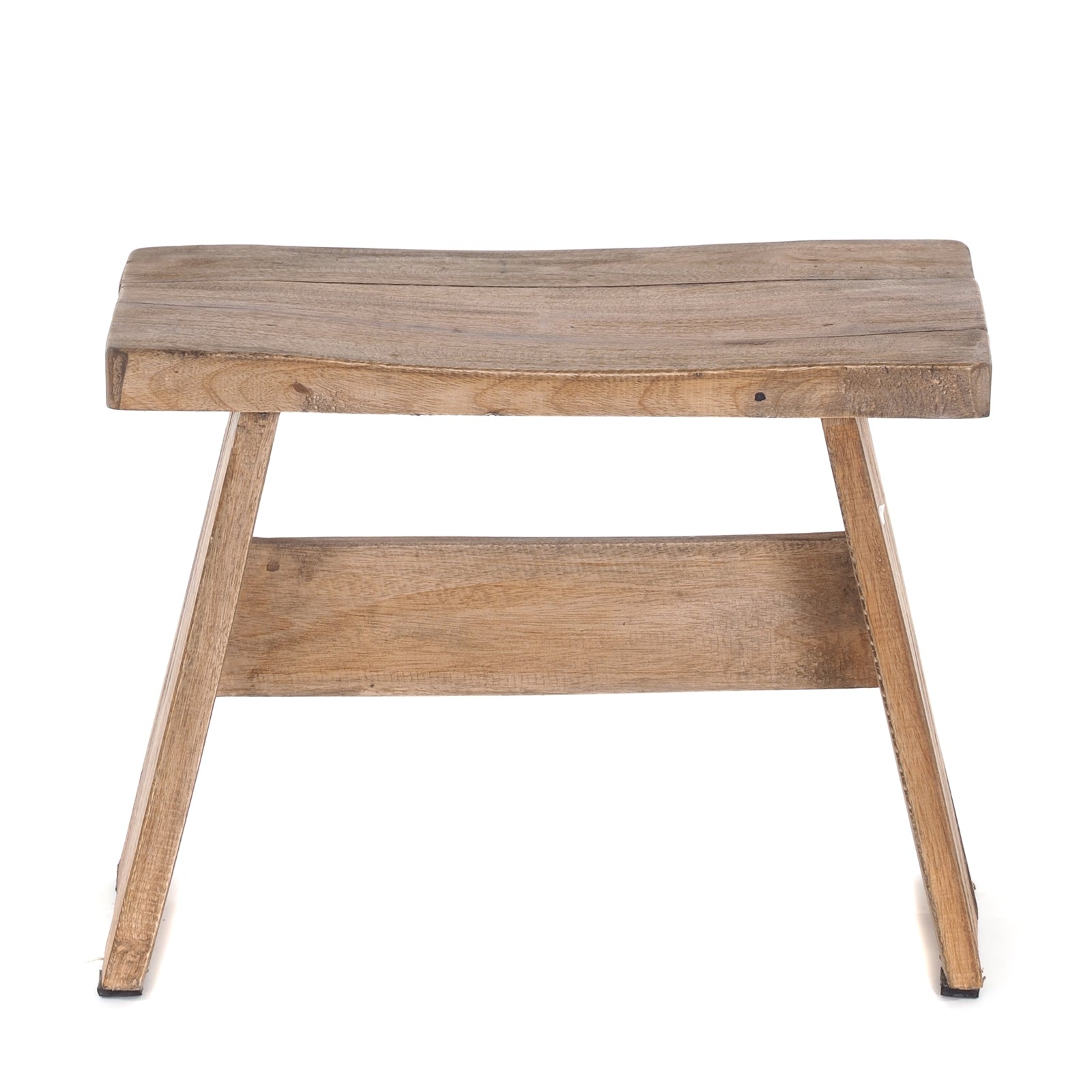 SITZBÄNKCHEN "SCHEMEL 40" | Mahagoni, 31x40x25cm | Fußhocker