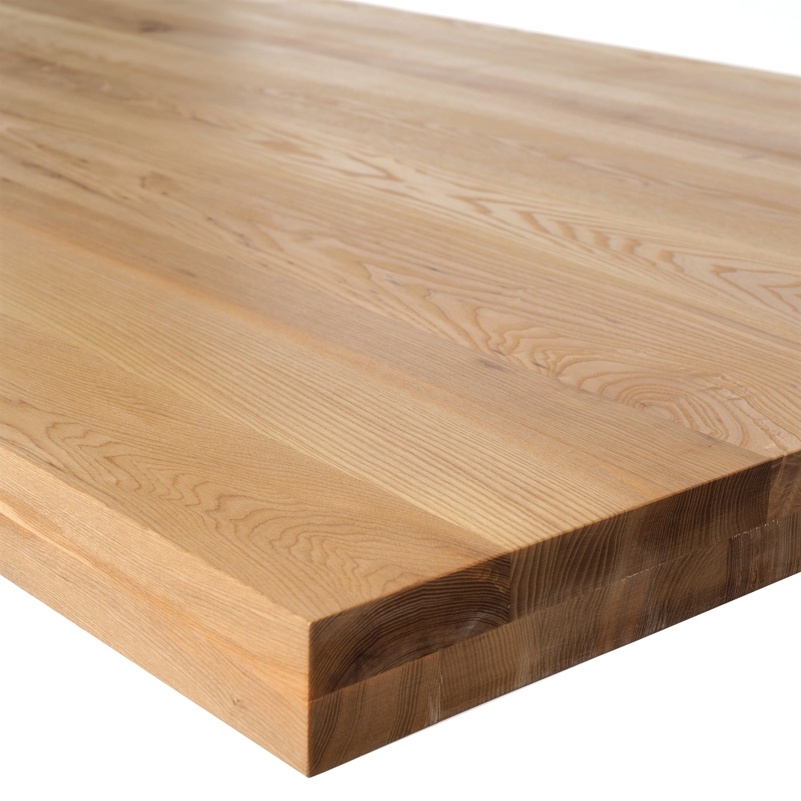 Massivholz Esstisch ESCHE | transparent geölt, X-Profil, 200x100x6cm