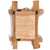 WANDSPIEGEL "VINTAGE TEAK" | Treibholz, 60x45 cm (HxB) | Spiegel