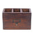 STIFTEHALTER "BOX 18" | Mahagoni, 19x12 cm (BxH) | Stiftebox | Farbe: 02 hellbraun