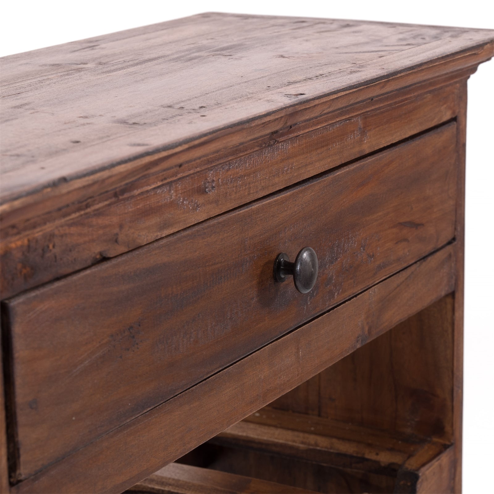 WEINREGAL CORTEZ | 85x55cm(HxB) Flaschenregal aus Holz mit Schublade