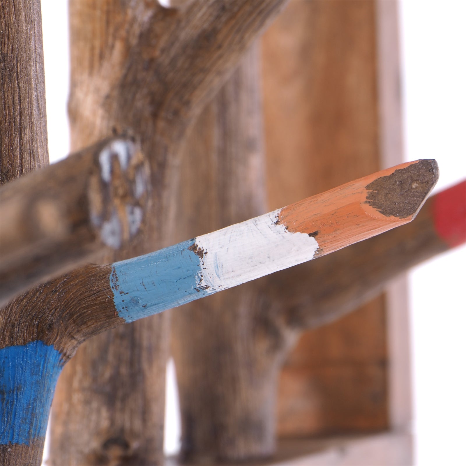 WANDGARDEROBE TREIBHOLZ UNIKAT | 80x22cm (BxH), Garderobe, Hakenleiste mit Ästen