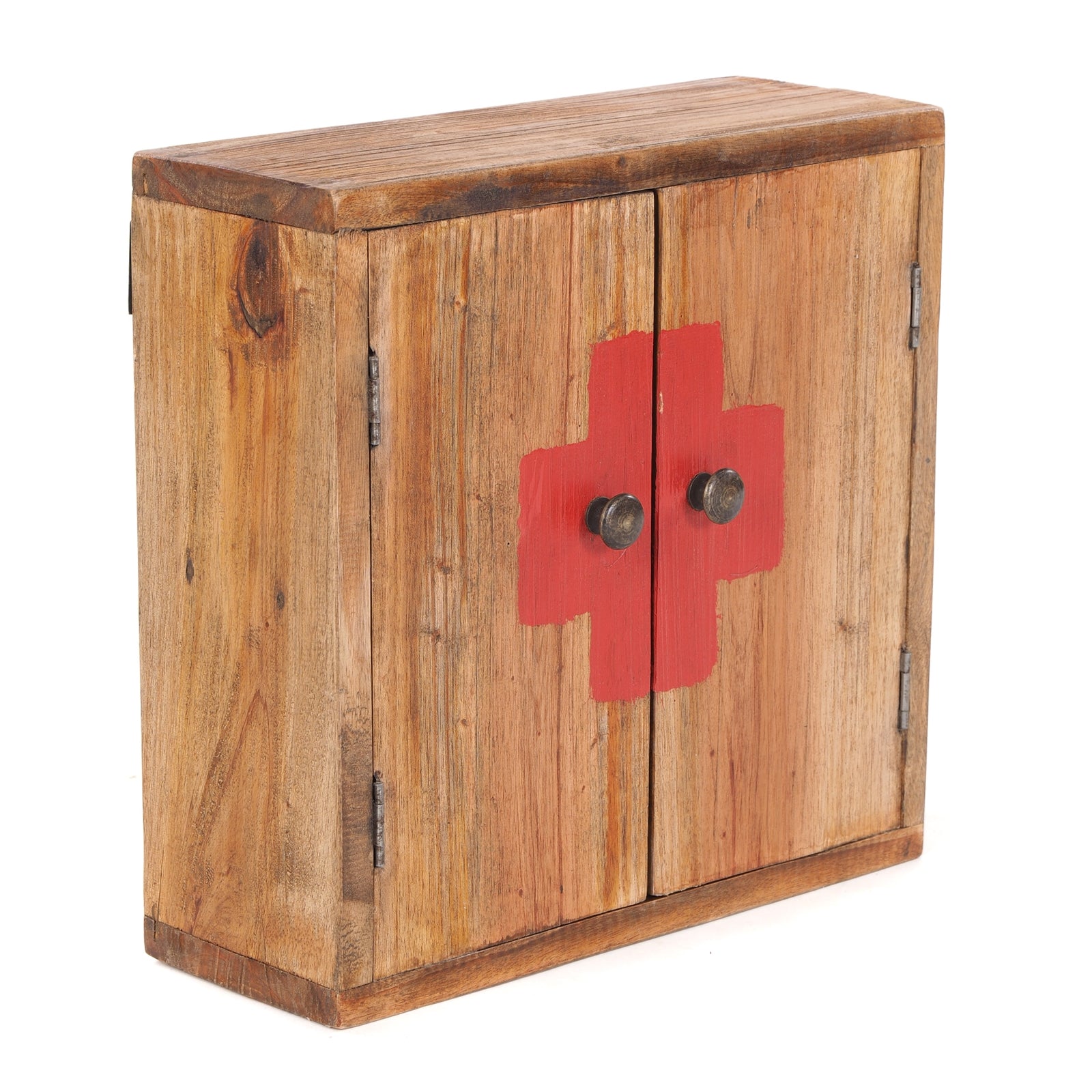 MEDIZINSCHRANK "MEDIC" | 35x35x13 cm, Mahagoni | Wandschrank