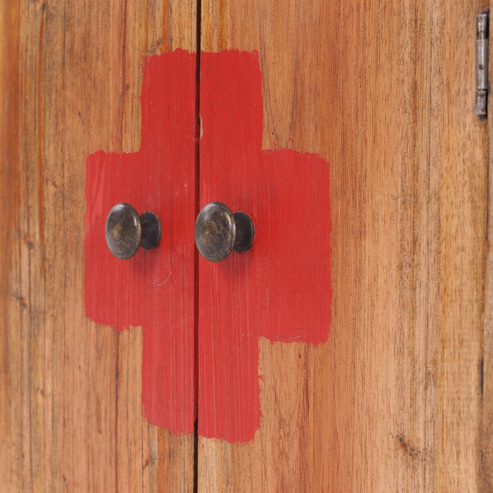 MEDIZINSCHRANK "MEDIC" | 35x35x13 cm, Mahagoni | Wandschrank