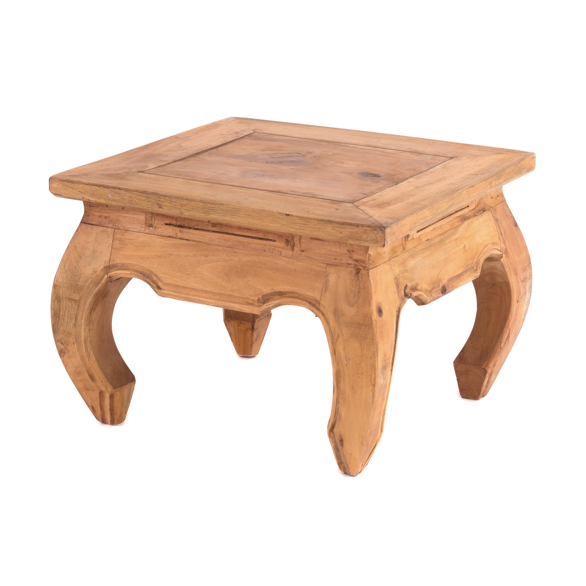 OPIUMTISCH "EAST 50" | 50x50x35cm, Mahagoni | Beistelltisch