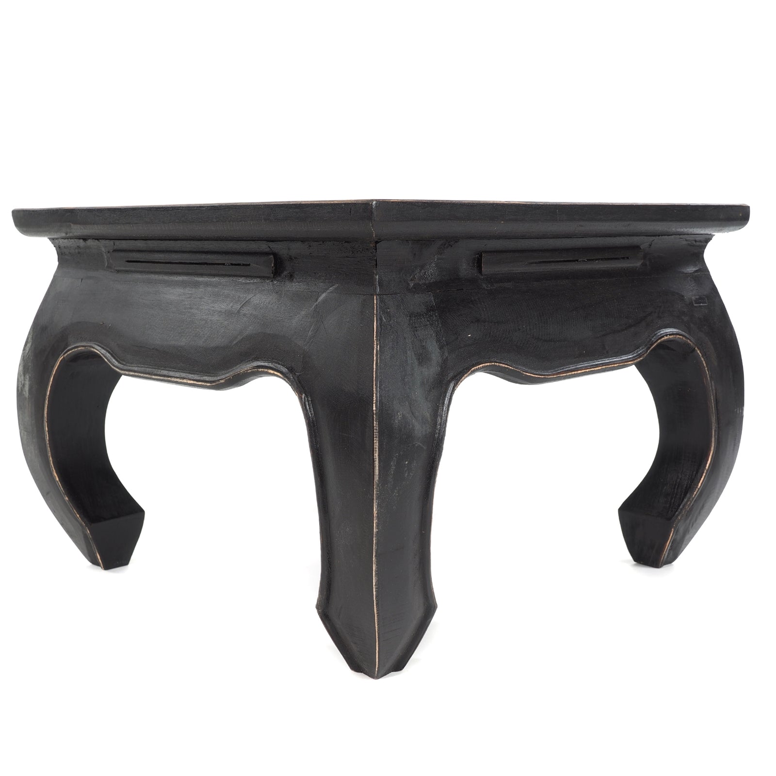 OPIUMTISCH "EAST 50" | 50x50x35cm, Mahagoni | Beistelltisch