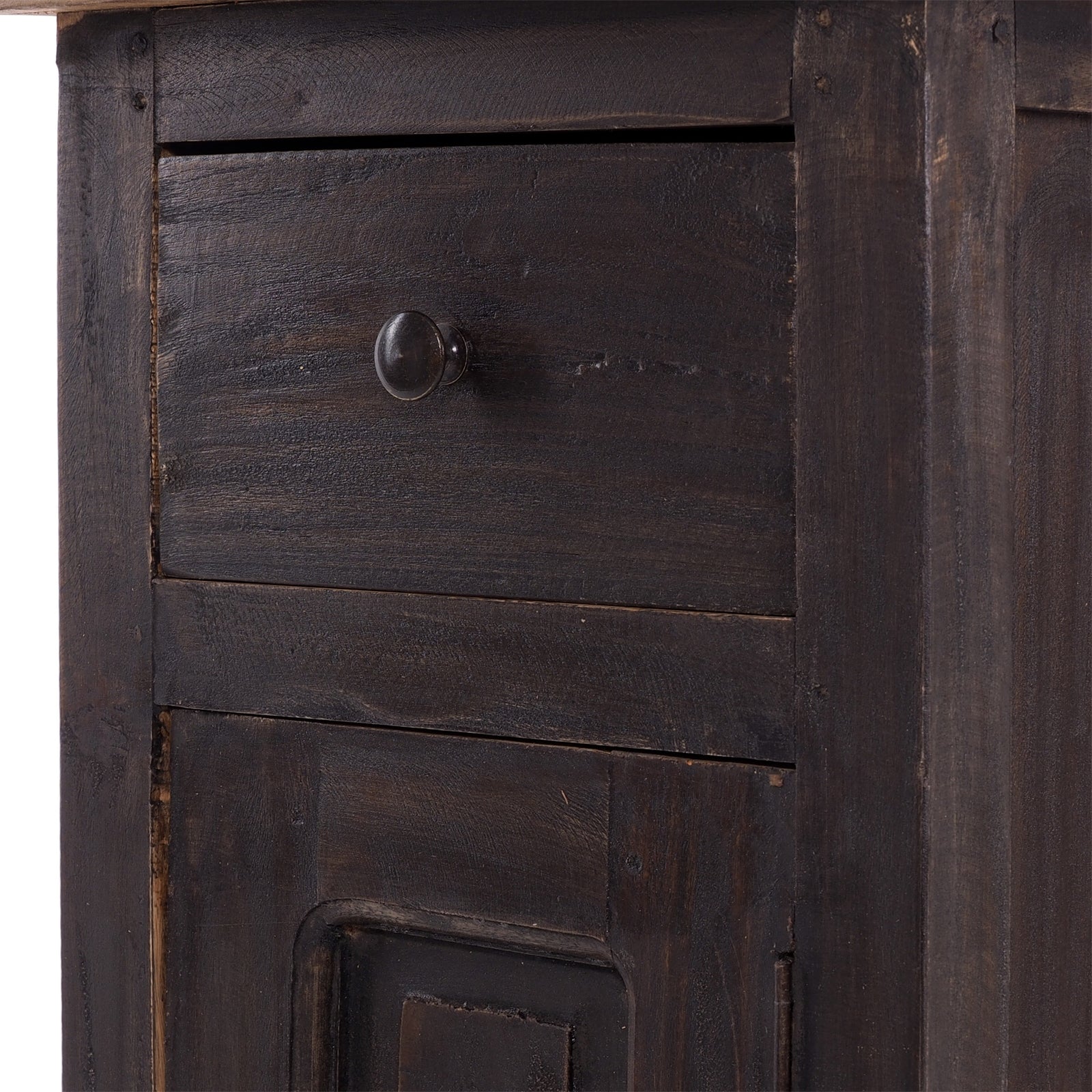 FLURSCHRANK "PLANT 80" | 80x36 cm (HxB) Mahagoni | Telefontisch