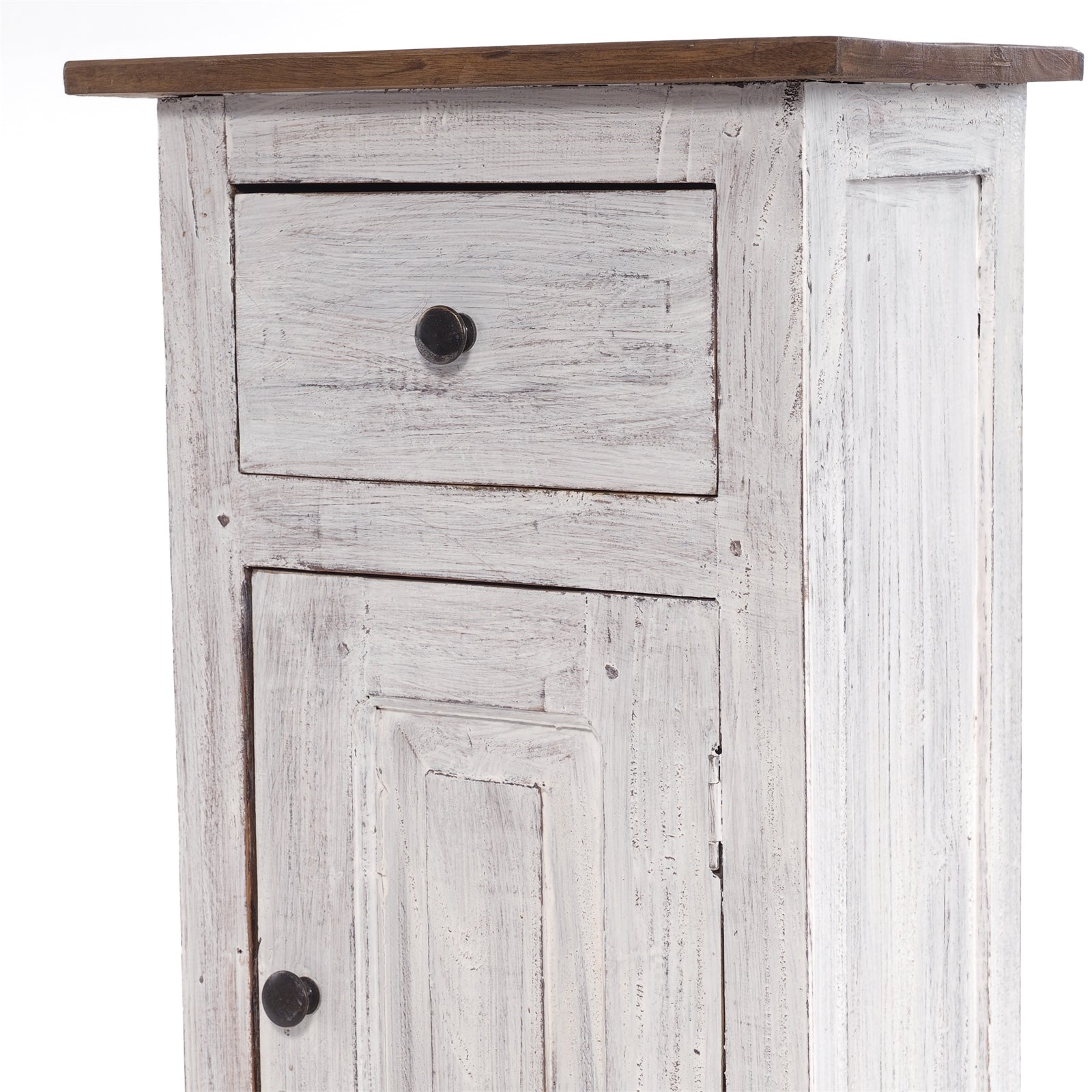 FLURSCHRANK "PLANT 80" | 80x36 cm (HxB) Mahagoni | Telefontisch