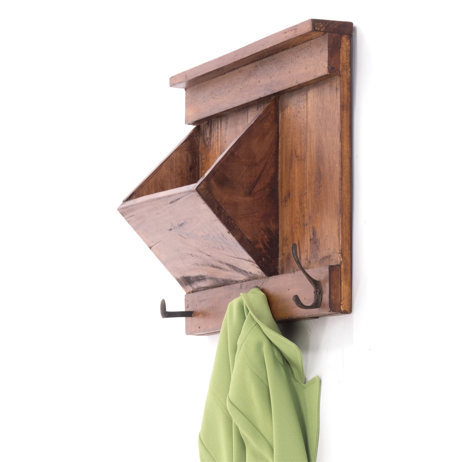 SCHLÜSSELBRETT "NATURA 50" | 50x35x13cm (BxHxT), Staufach | Garderobe