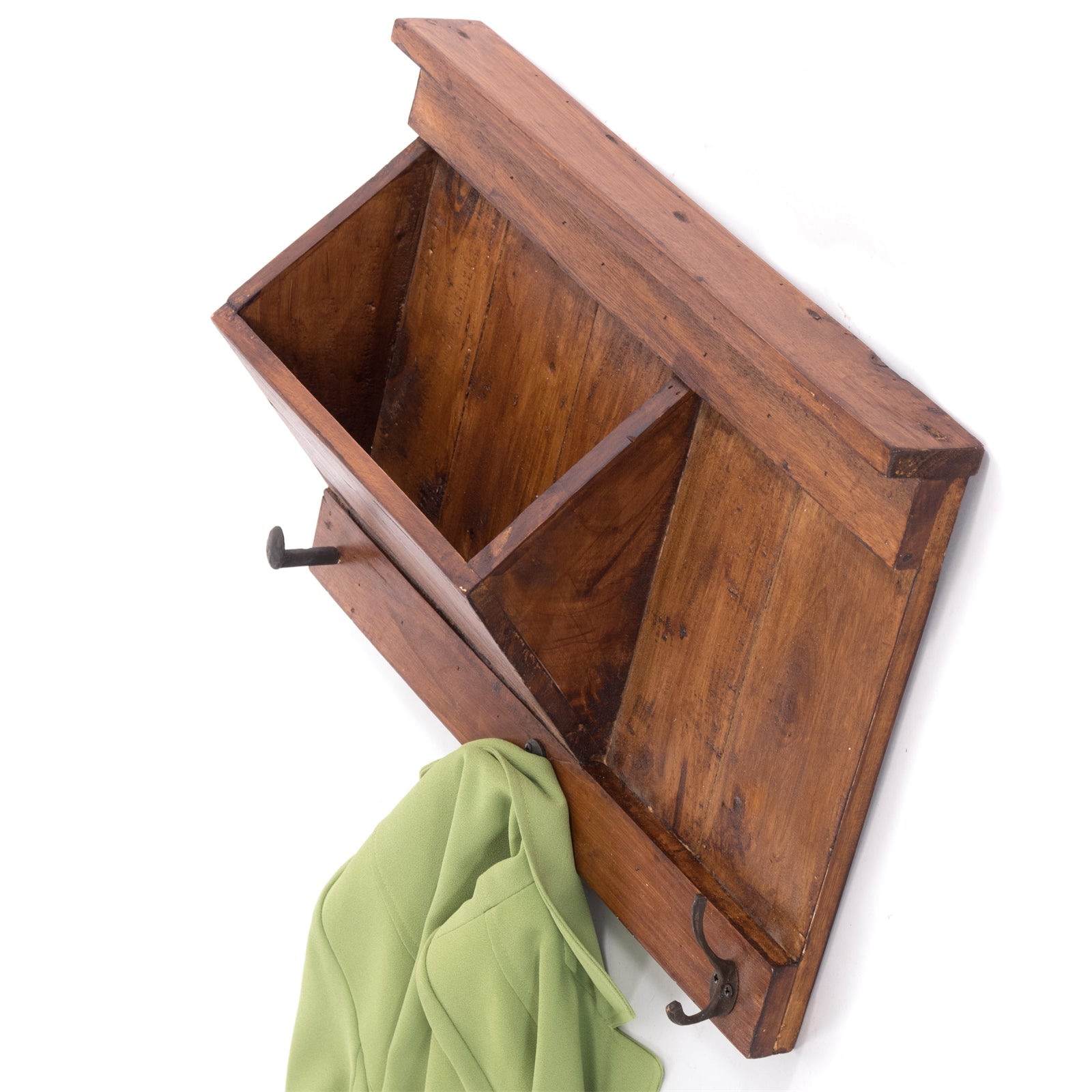 SCHLÜSSELBRETT "NATURA 50" | 50x35x13cm (BxHxT), Staufach | Garderobe