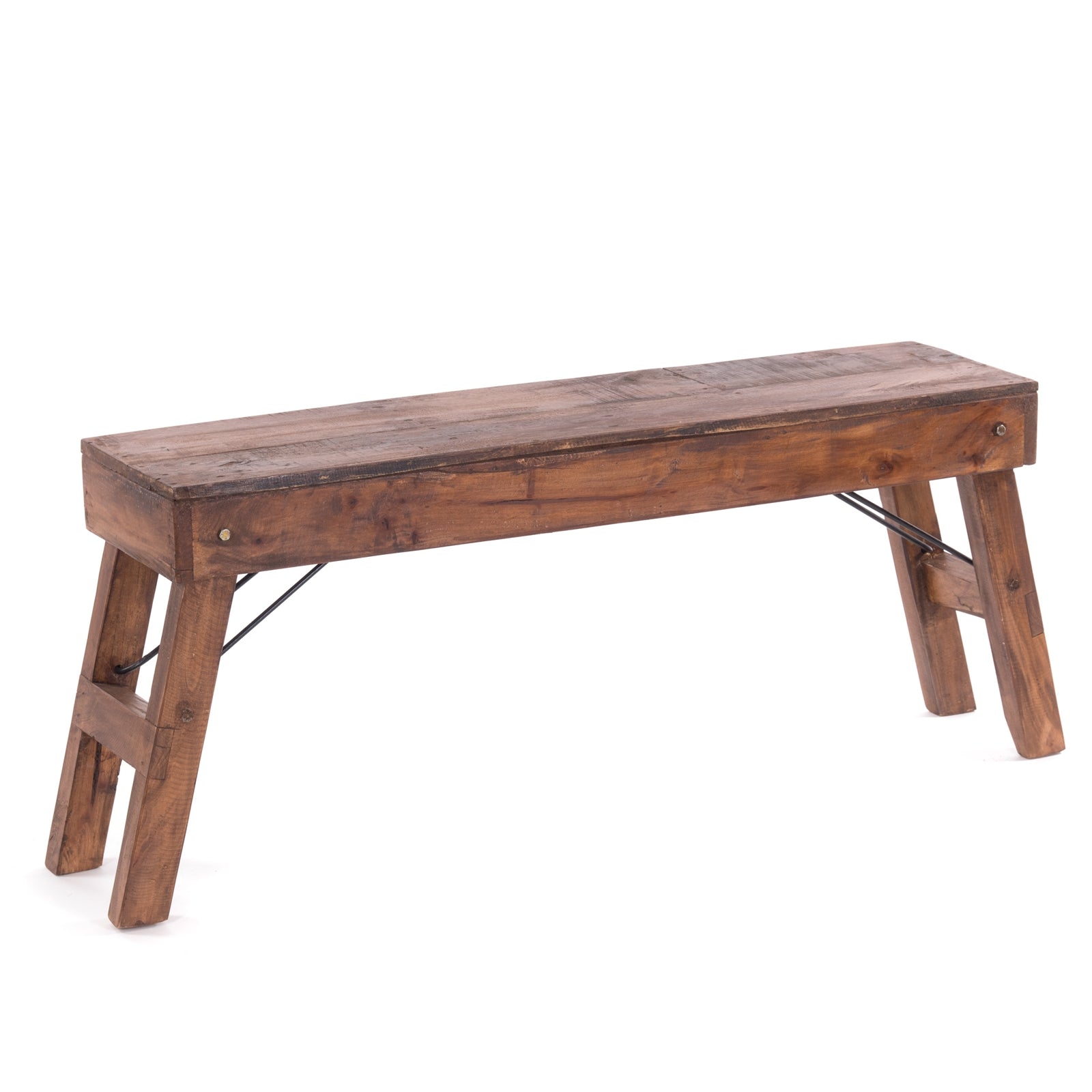 KÜCHENBANK "ALDO" | faltbar, 112x48x28 cm (LxHxB) | Holzbank