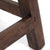 HOCKER "COTTAGE" | Mahagoni, rund, 46x30 cm (HxB) | Dekohocker