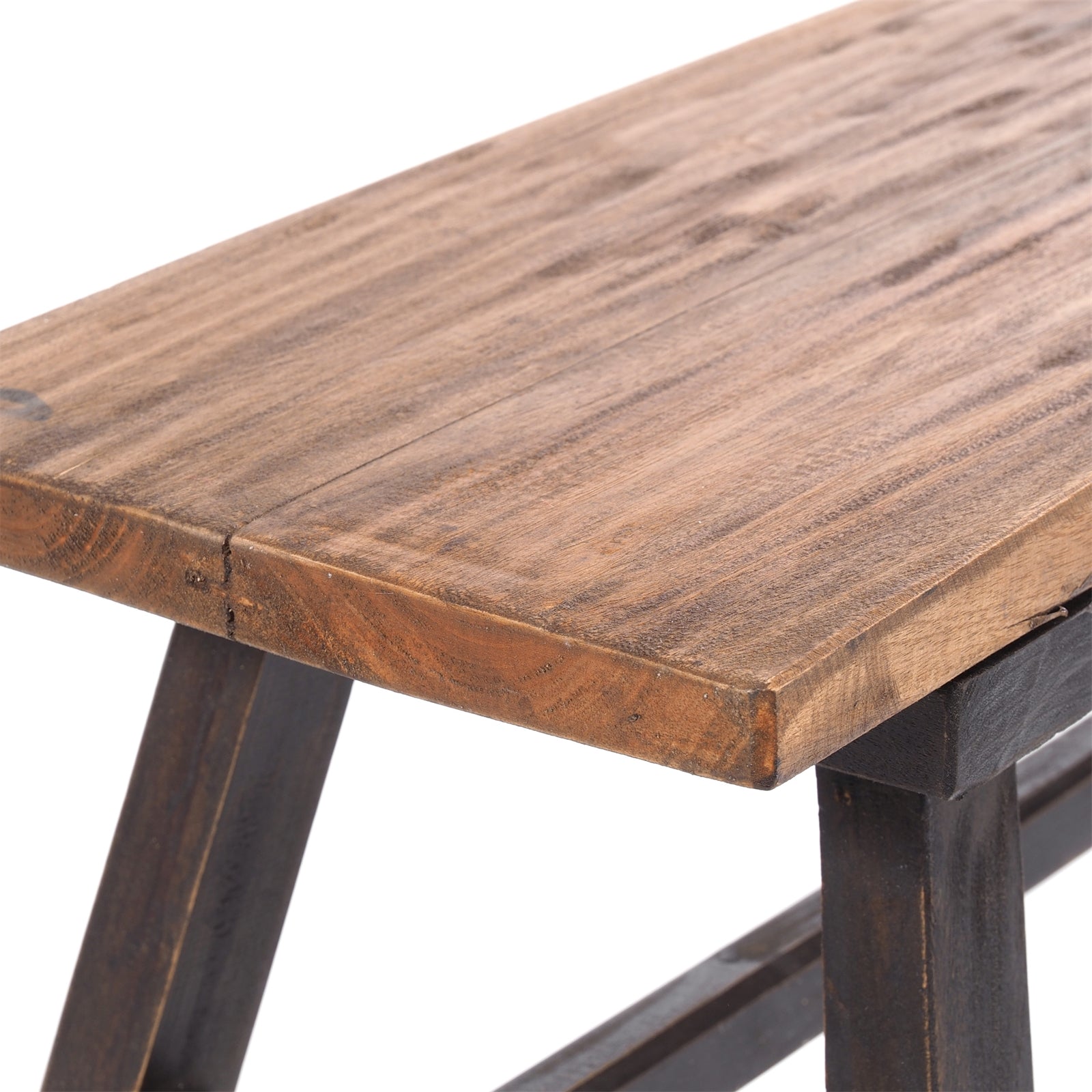 HOLZBANK "ANZIO" | Mahagoni, 90x39x26 cm (HxBxT) | Faltbank