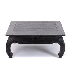 OPIUMTISCH "EAST 80" | 80x80x30 cm, Mahagoni | Beistelltisch