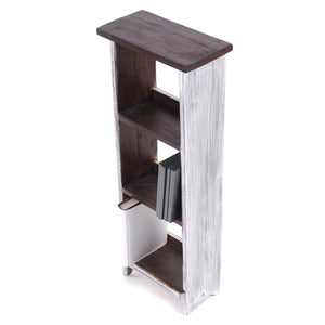 DVD & BÜCHERREGAL "RUSTIC 88" | 88x35x18cm (HxBxT) | Holzregal