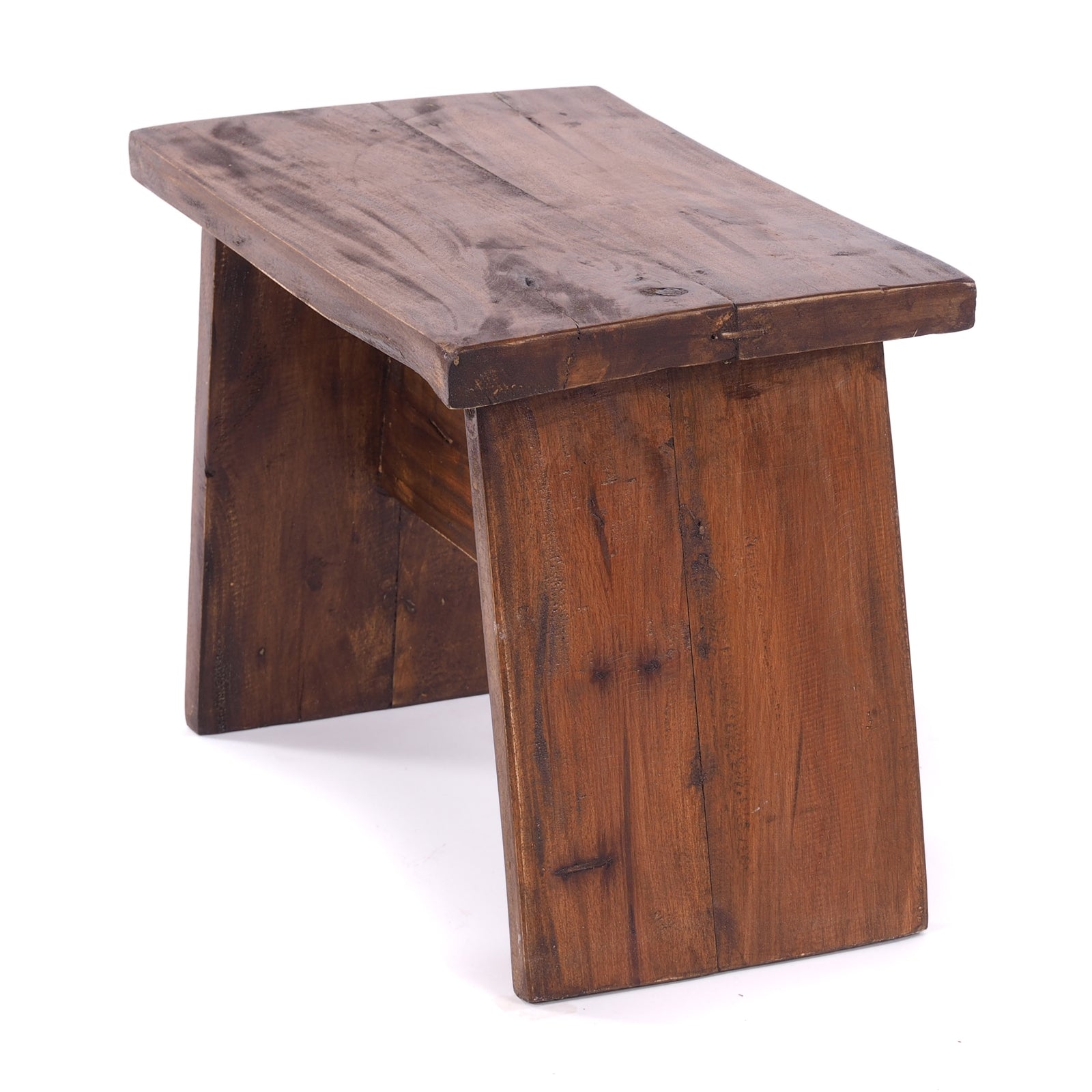 SITZBÄNKCHEN "SCHEMEL 40" | Mahagoni, 31x40x25cm | Fußhocker