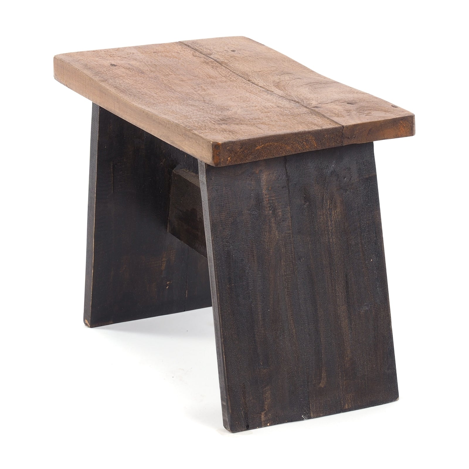 SITZBÄNKCHEN "SCHEMEL 40" | Mahagoni, 31x40x25cm | Fußhocker