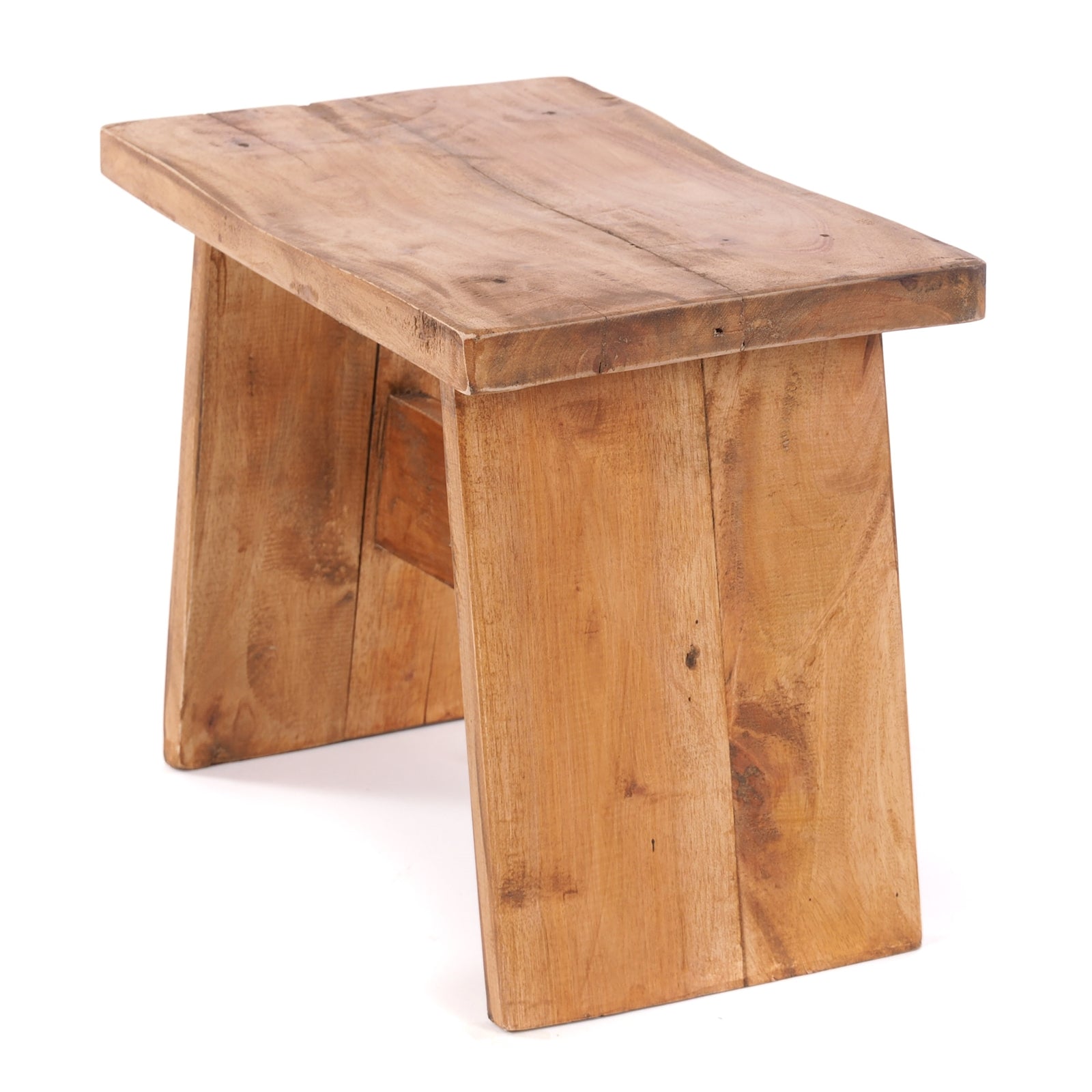 SITZBÄNKCHEN "SCHEMEL 40" | Mahagoni, 31x40x25cm | Fußhocker