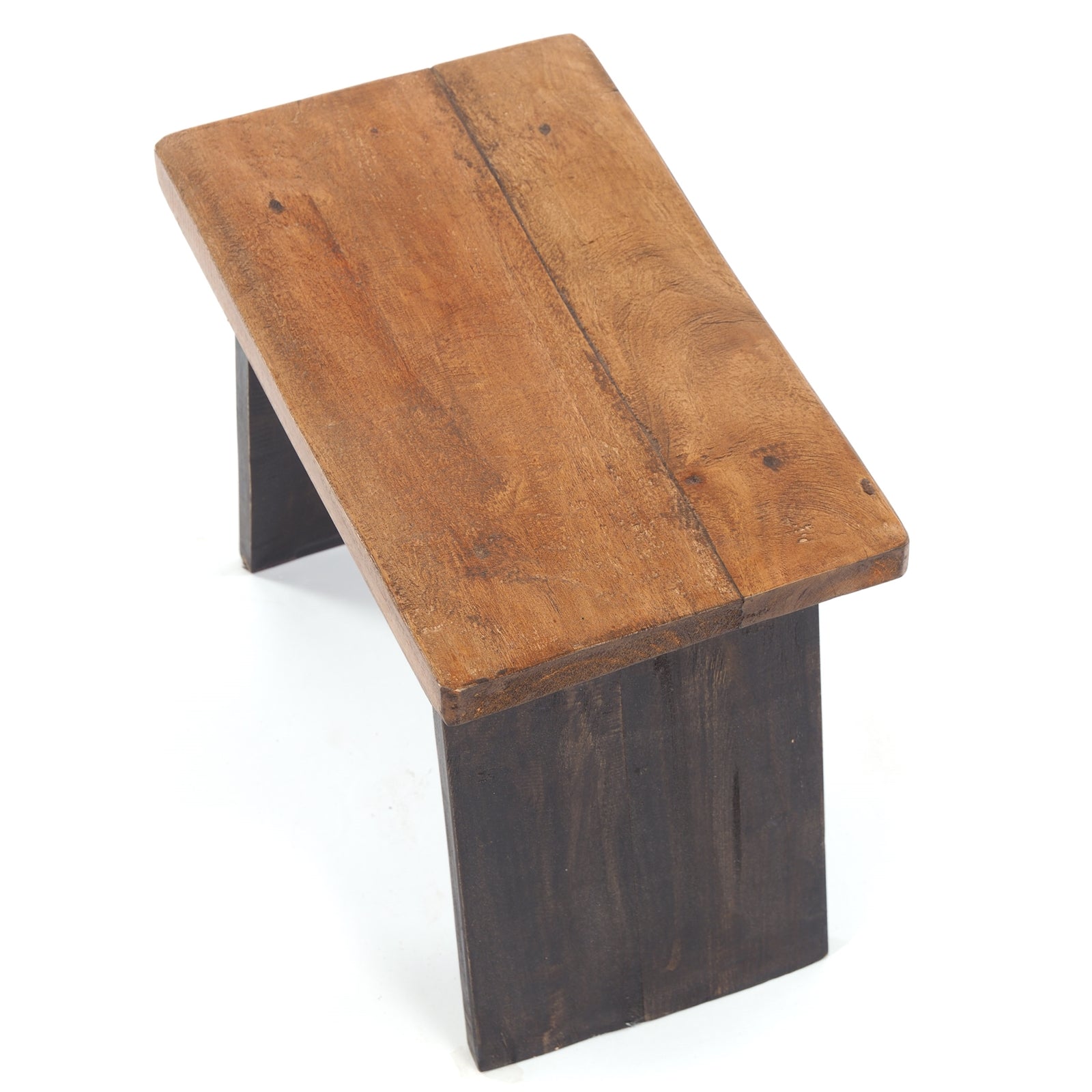 SITZBÄNKCHEN "SCHEMEL 40" | Mahagoni, 31x40x25cm | Fußhocker