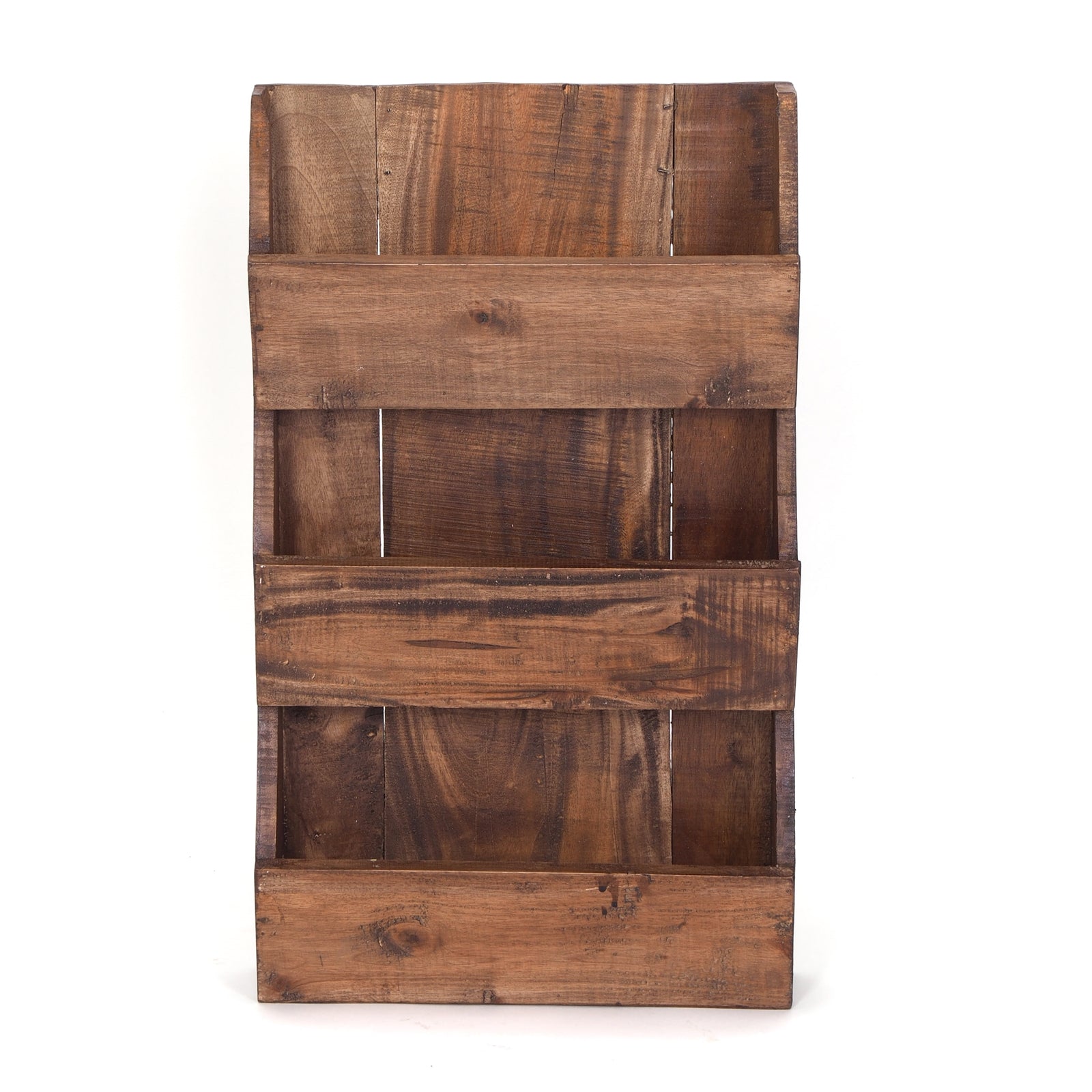 ZEITUNGSREGAL "NEWS 60" | Mahagoni, 60x38x11cm (HxBxT) | Wandregal