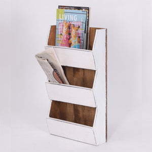 ZEITUNGSREGAL "NEWS 60" | Mahagoni, 60x38x11cm (HxBxT) | Wandregal